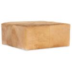 Arlo Medium Square Leather Ottoman - Image 2
