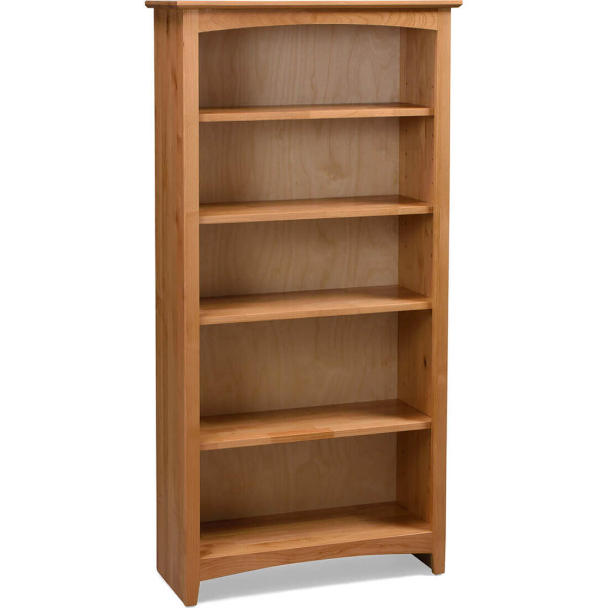 66801f96db4b9e2ff68e7bb97d15c917 Shaker Bookcases Alder Bookcase 30 x 60 - 63060 - Image 1