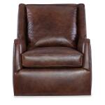 Karina Leather Swivel Chair - Image 5