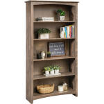 Shaker Bookcases Alder Bookcase 36 x 72 - 63672