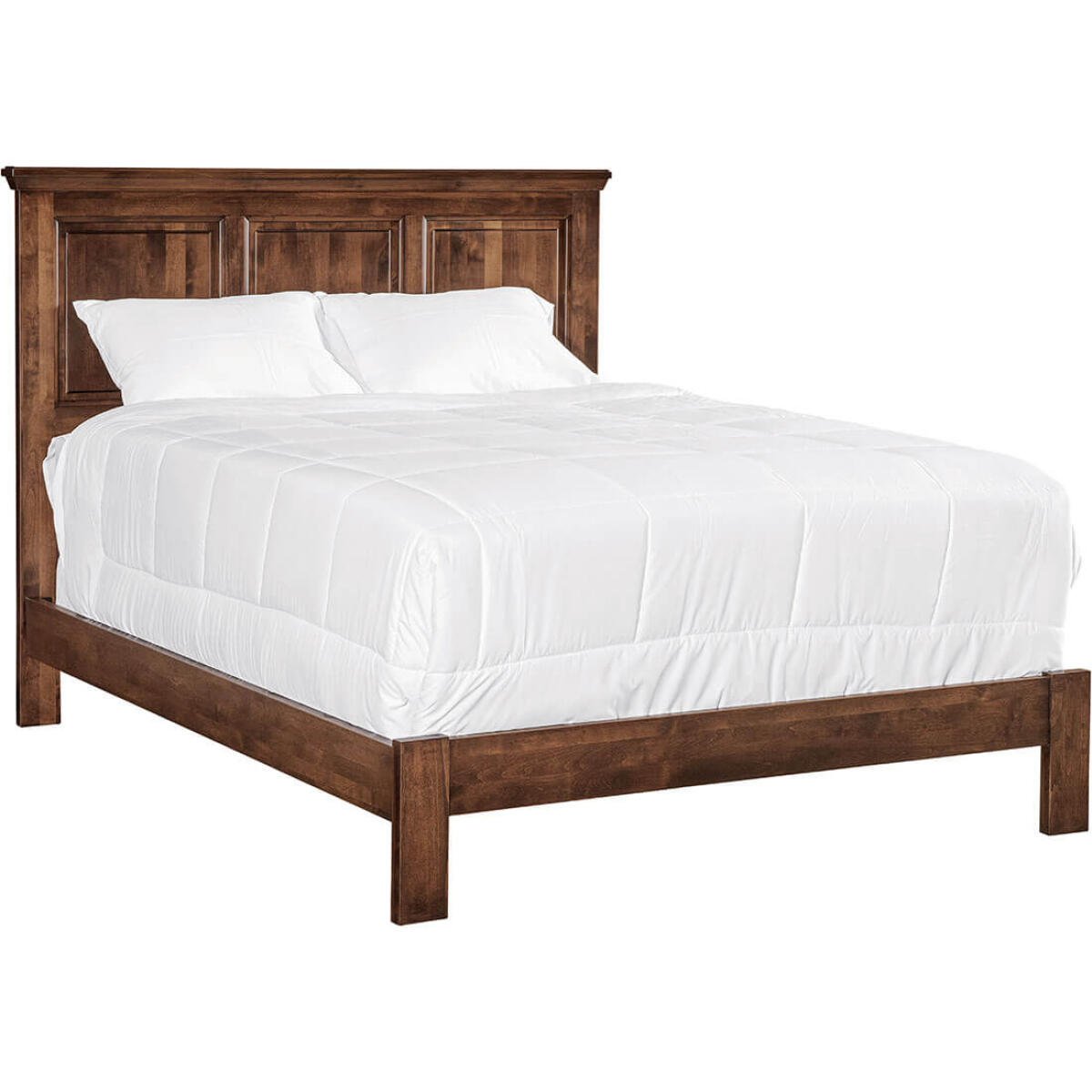 6f606136fb91a269a46446ab1742f0a0 Heritage Raised Panel Queen Bed - Low Footboard - 61298 - Image 1