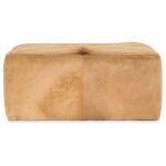 Arlo Medium Square Leather Ottoman - Image 3