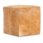 Lolo Leather Cube Ottoman - Image 2