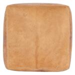 Lolo Leather Cube Ottoman - Image 4