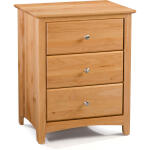 Shaker 2 Drawer Wide Nightstand - 61221 - Image 3