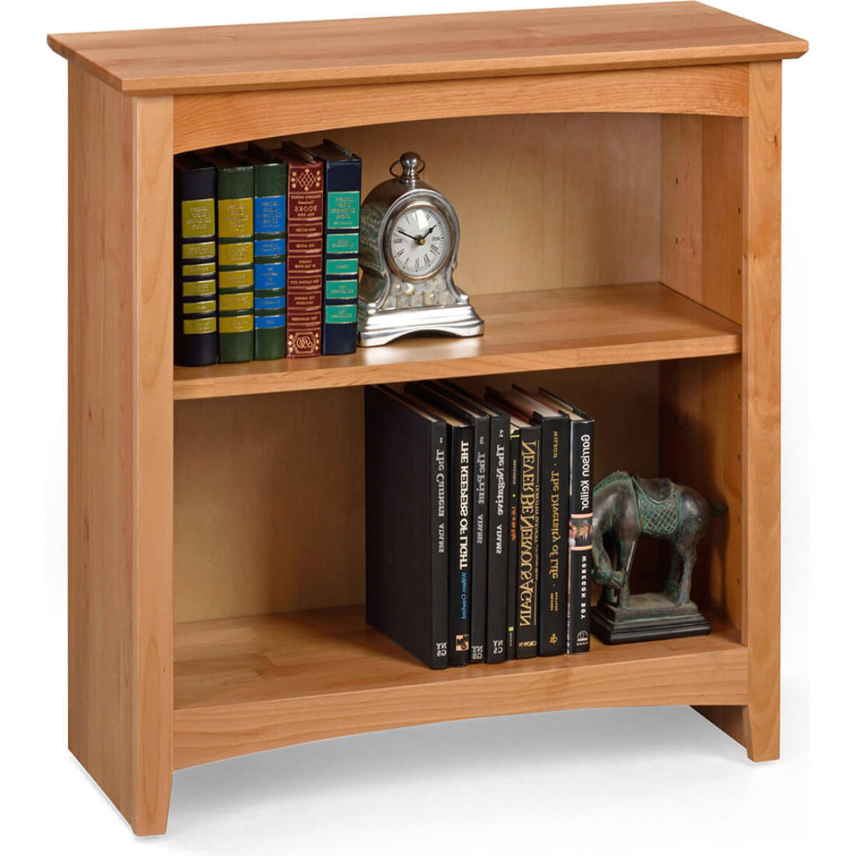 81dbaf5e36832412eb781d5f90012aa3 Shaker Bookcases Alder Bookcase 36 x 29 - 63629 - Image 1