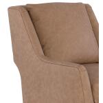 Karina Leather Swivel Chair - Image 9