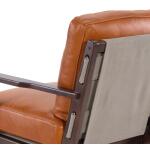 Odin Exposed Wood Leather Chair - Image 6