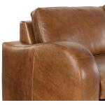 Kingsley 8 ft. Leather Sofa - Image 5