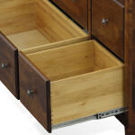 Shaker 6 Drawer Combo Dresser - 61561 - Image 4