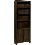 Shaker Bookcases Alder Bookcase 30 x 84 - Doors - 63084D