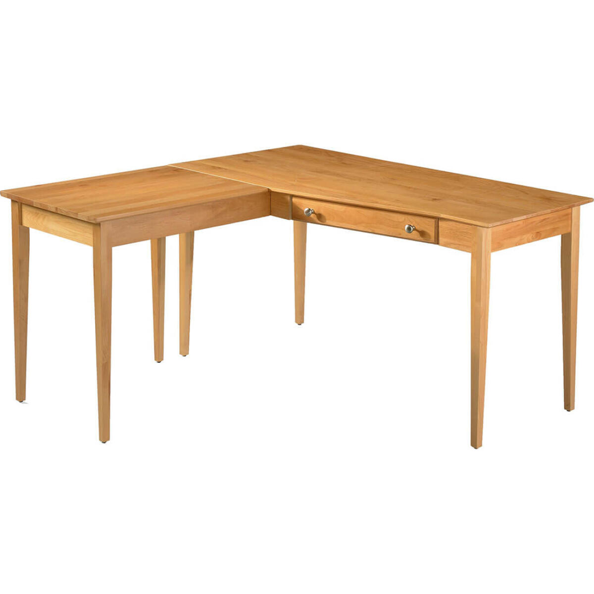 8d69ddd6b433a7f66b401ebf75036713 Modular Home Office Wedge Desk Left with Return Left - 6510 - Image 1