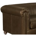 Marcello 9 ft. Leather Sofa - Image 5