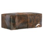 Arlo Small Rectangle Leather Ottoman - Image 2