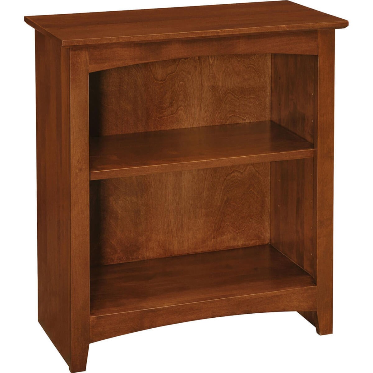 95c61cb3ed18c4e266d99c6d3661cf74 Shaker Bookcases Alder Bookcase 24 x 29 - 62429 - Image 1