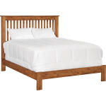 Shaker Slat Queen Bed - Low Footboard - 61353