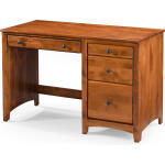 Modular Home Office 4 Drawer Desk - Flush Top - 6514