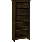 Shaker Bookcases Alder Bookcase 24 x 60 - 62460