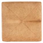 Arlo Medium Square Leather Ottoman - Image 5