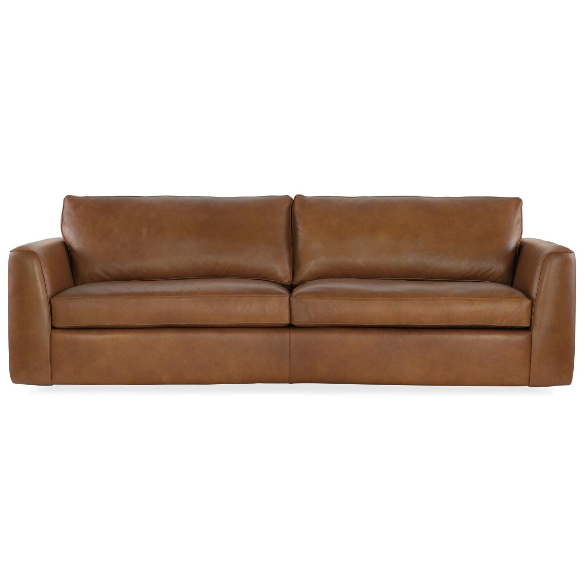 9afce14353e61a43216d76522ec8717b Regal 8 ft. Leather Sofa - Image 1