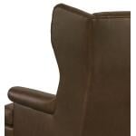 Sean Leather Wing Chair - Image 6