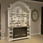 Fireplace TV Consoles 244 56 Inch Credenza w/ Fire FTS