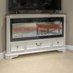 Fireplace TV Consoles 58 Inch Corner Fireplace TV Console