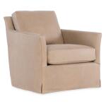 Isley Leather Swivel Chair - Image 2