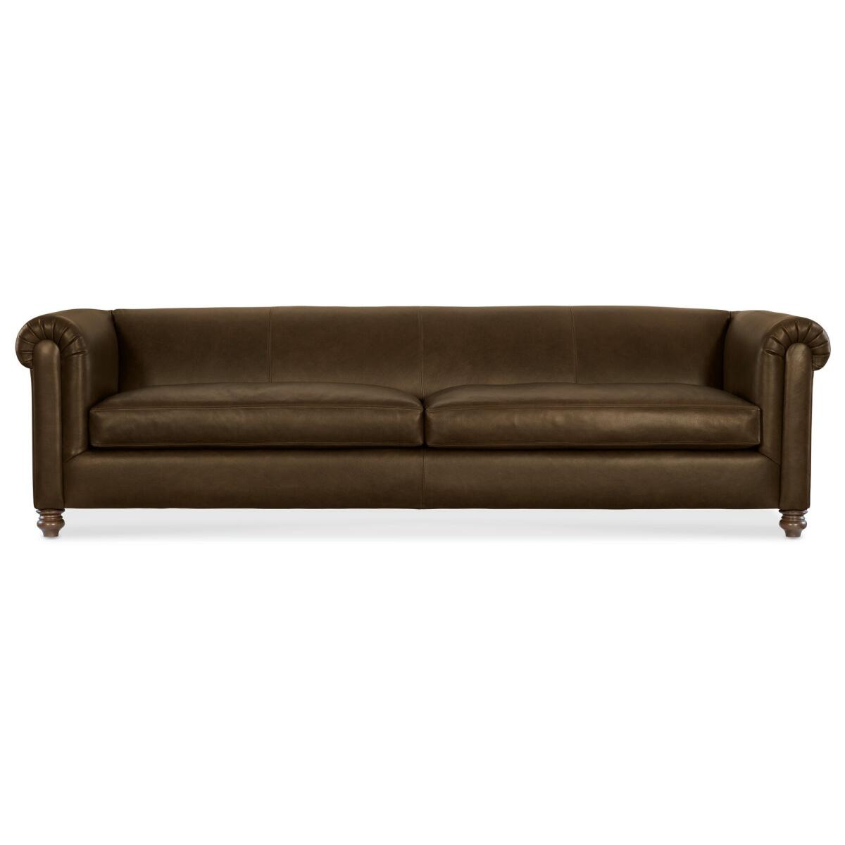 a69a292c80f1348a2daa5175e919e5cb Marcello 9 ft. Leather Sofa - Image 1