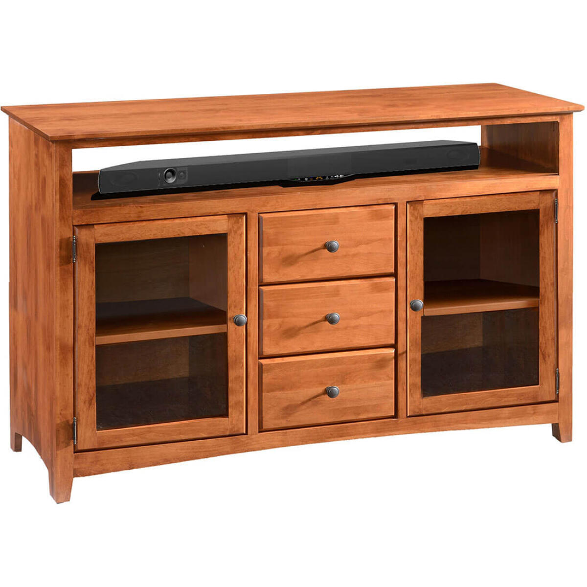 a911b248aed83b812144ab5b27ee4637 Shaker Living Room 37"H x 54"W Tall Console - 6855 - Image 1