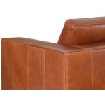 Aria 8 ft. Leather Sofa - Image 6
