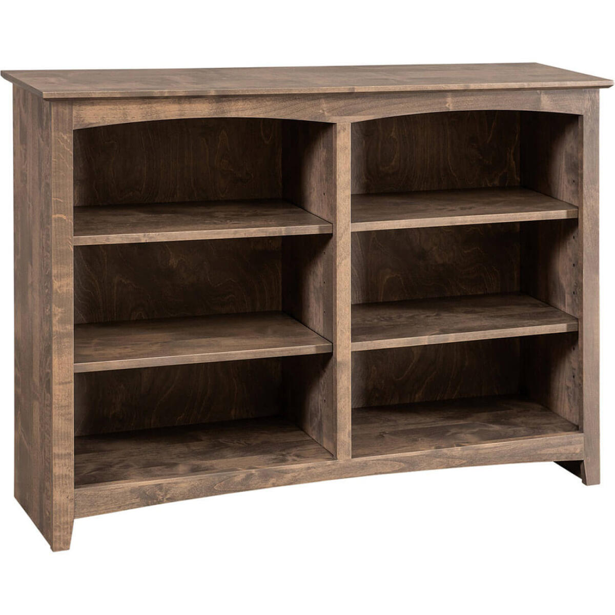 b1162e9165f9f2b55b30a401142d7fa4 Shaker Bookcases Alder Bookcase 48 x 36 - 64836 - Image 1