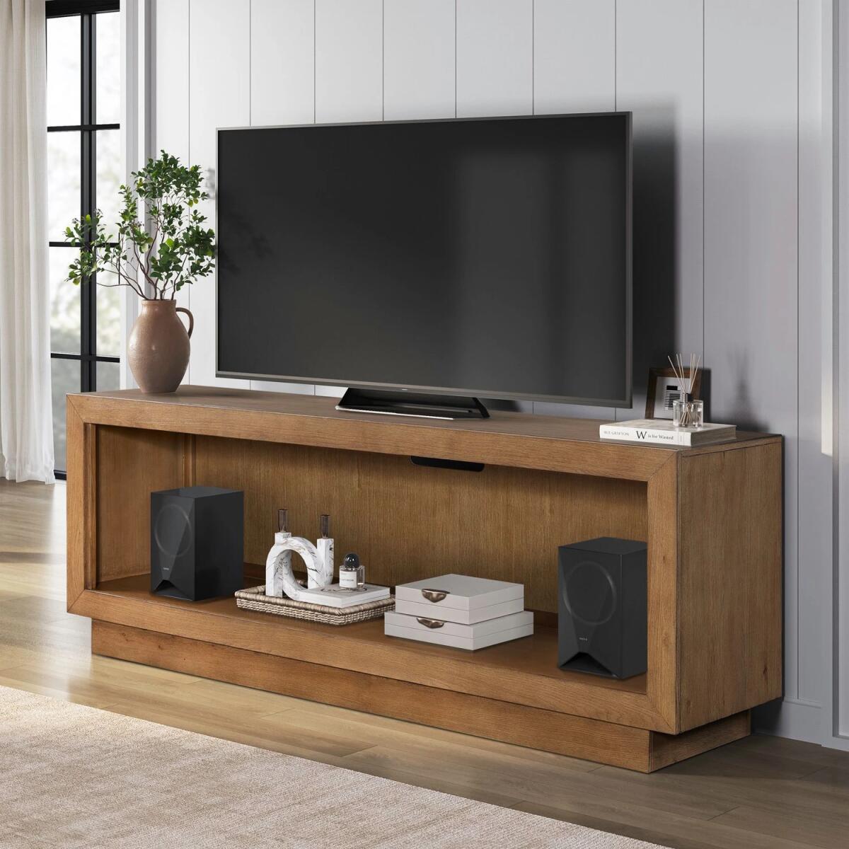 b12af9bbe7d26b3b01765d2894651b75 Fireplace TV Consoles 79 Inch Fireplace TV Console - Image 1