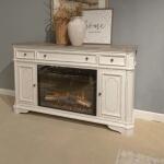Fireplace TV Consoles 244 68 Inch Server w/ Fire FTS