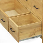 2 West 6 Drawer Combo Dresser - 63261 - Image 4