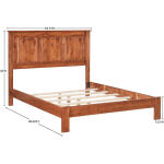 Shaker Essential Panel Queen Bed - 61382 - Image 5