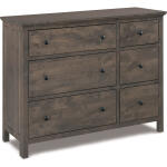 Heritage 6 Drawer Combo Dresser - 62261