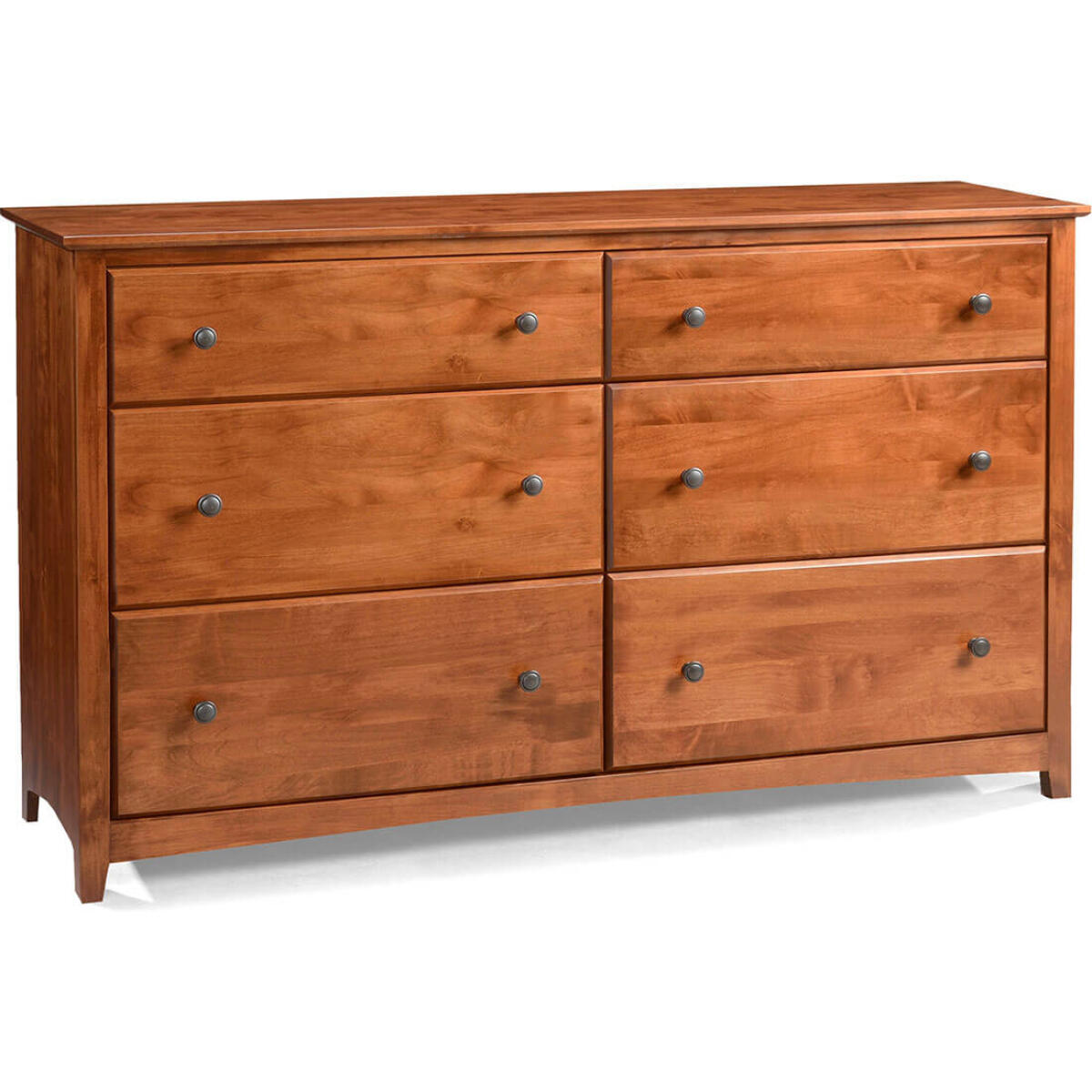 c586d738b39e96266b9d4af136cc1dc7 Shaker 6 Drawer Dresser - 61081 - Image 1