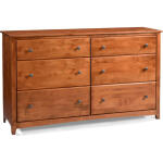 Shaker 6 Drawer Dresser - 61081