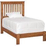 Shaker Slat Twin Bed - Low Footboard - 61333