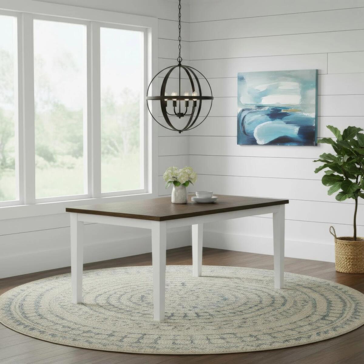 d02defa89c82a1c25f6dab8b8c69d53a Landale Rectangular Leg Table - Image 1