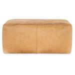 Arlo Medium Square Leather Ottoman