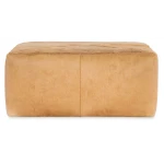 Arlo Medium Square Leather Ottoman