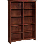 Shaker Bookcases Alder Bookcase 48 x 72 - 64872
