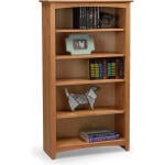 Shaker Bookcases Alder Bookcase 36 x 60 - 63660