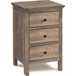 Heritage 3 Drawer Nightstand - 62431