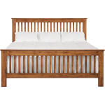 Shaker Slat King Bed - Tall Footboard - 61254 - Image 3
