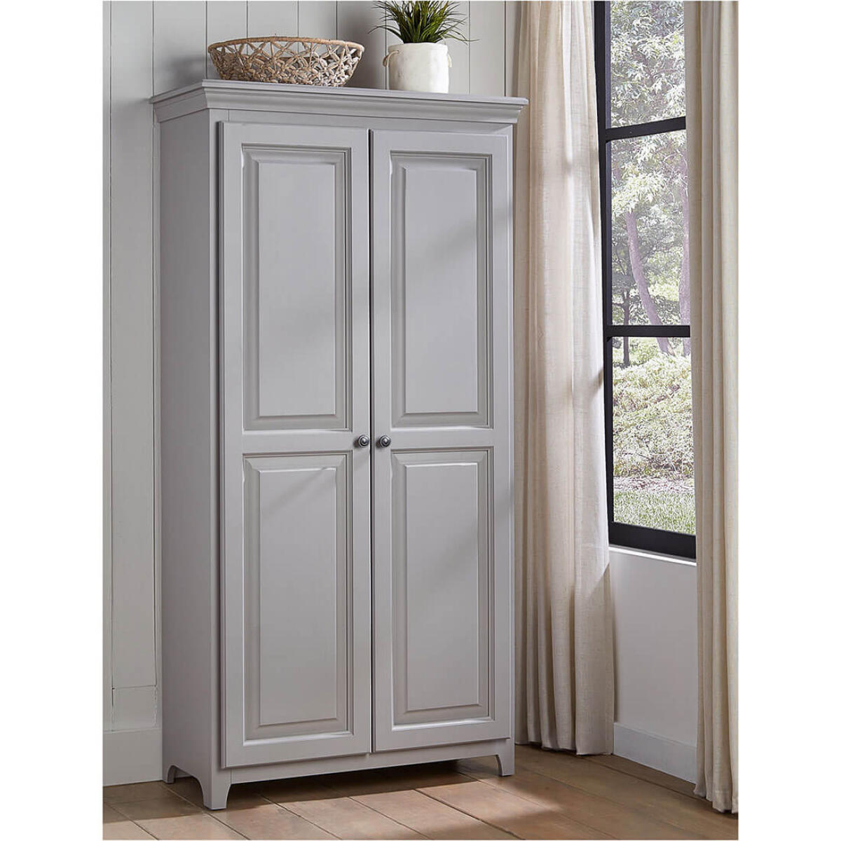 f063cc586de07b0e62fd24d09412043c Kitchen & Home Storage 72"H 2 Door Pantry - 73672 - Image 1
