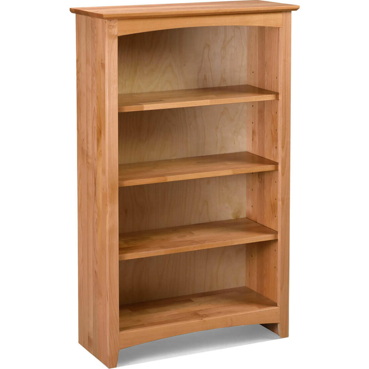 f13183b94d1c42fb0b09aac828ef65f0 Shaker Bookcases Alder Bookcase 30 x 48 - 63048 - Image 1
