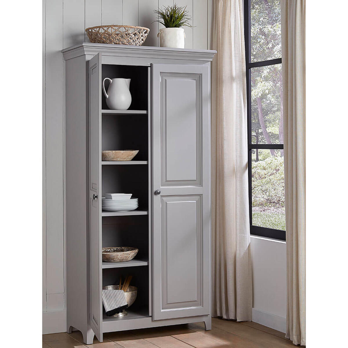 f89f79998f9f58be385111e251321698 Kitchen & Home Storage 72"H 2 Door Pantry - 73672 - Image 1